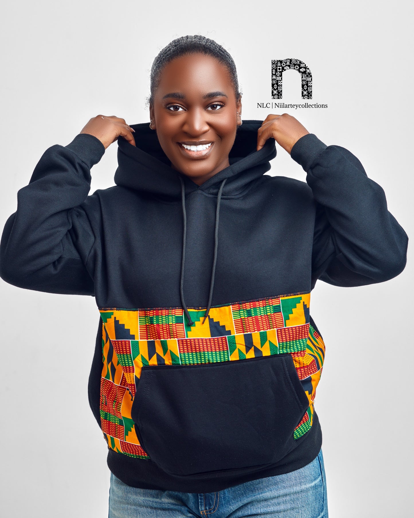 Classic Kente unisex hoodie