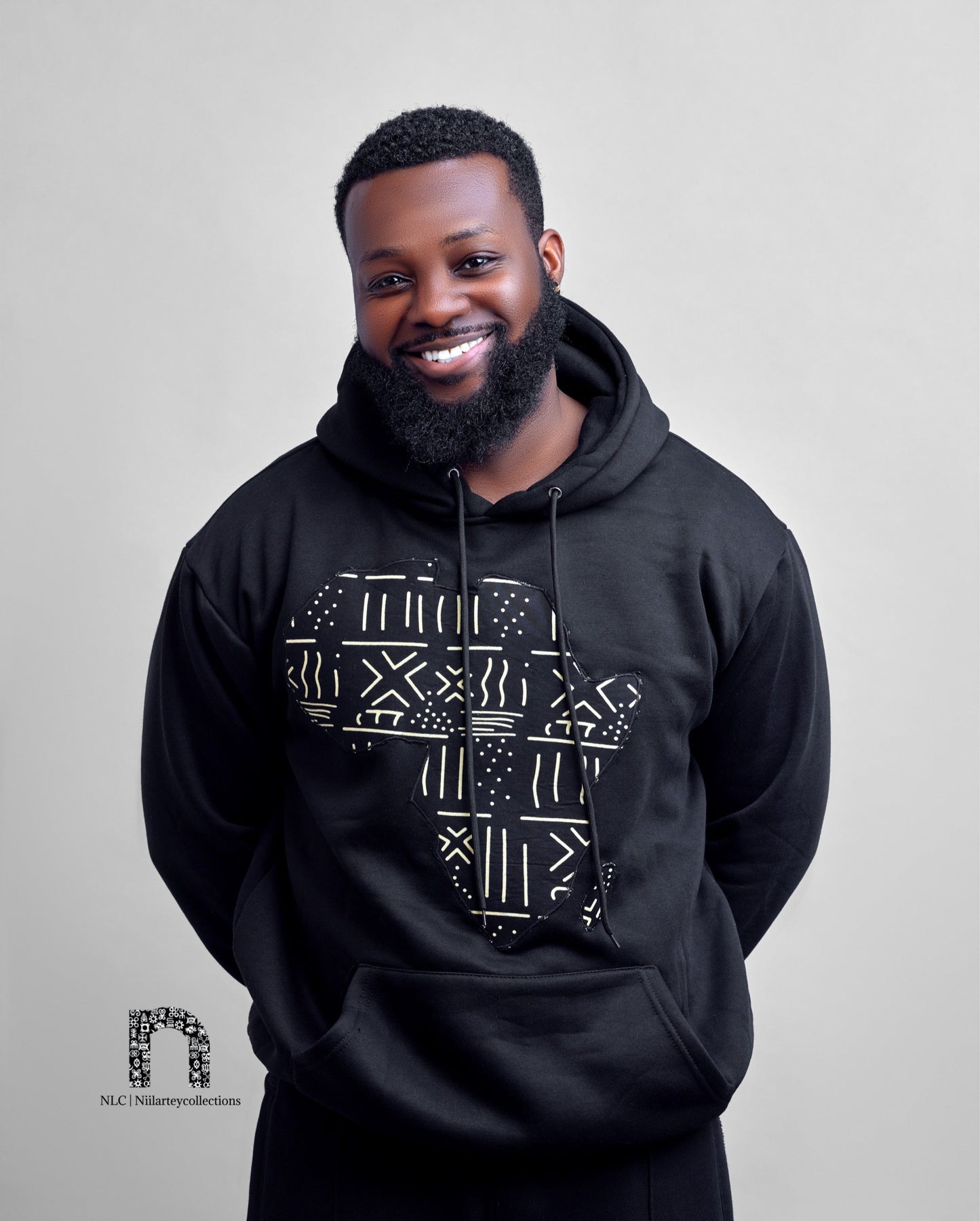 NLC's Classic African Map Hoodie