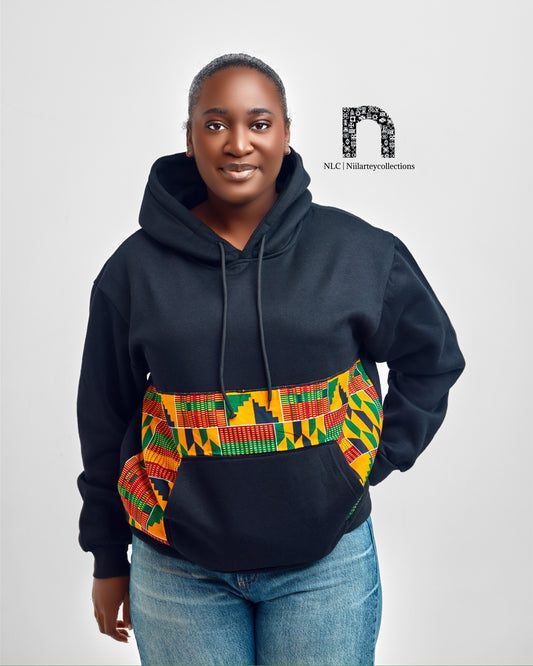 Classic Kente unisex hoodie
