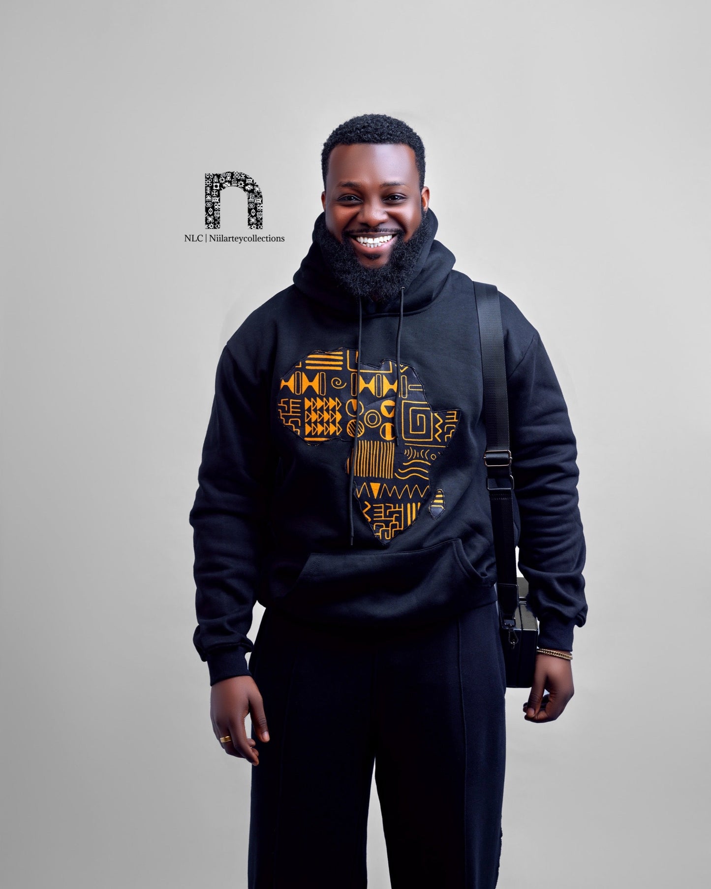 NLC's Classic African Map Hoodie